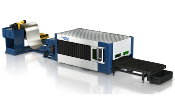 Машина за лазерно рязане с размотаващо подаване: цялостно решение за рязане на метални листове